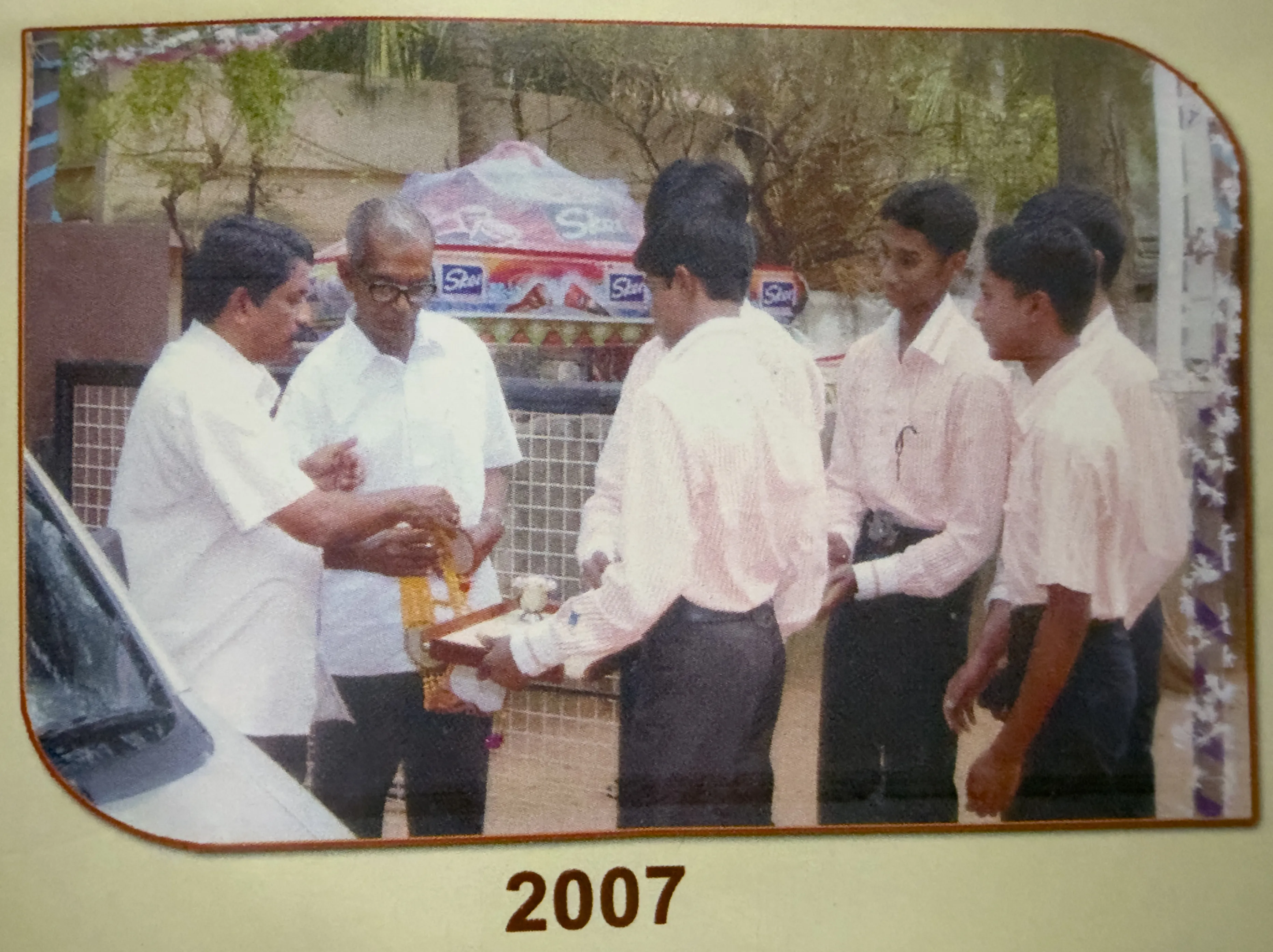 Early days of the school 9